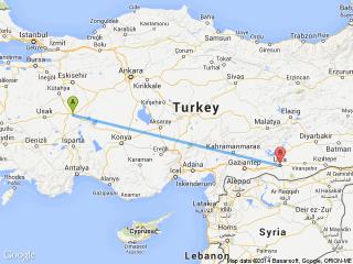 Şanlıurfa Afyon Arasındaki Otobüs Seferleri