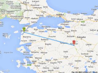 Kütahya Çanakkale Arasındaki Otobüs Seferleri