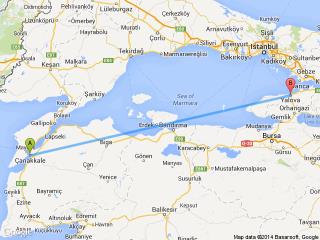 Yalova Çanakkale Arasındaki Otobüs Seferleri